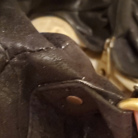 🪁2/$40Matt and Nat Soft Black Studded Satchel Bag - Picture 7 of 7